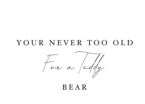 Forever Message Bear: A Handwritten Keepsake Gift